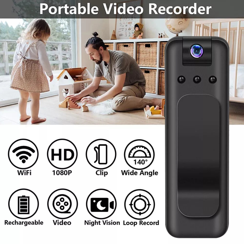 Portable BodyCam HD Video Recorder