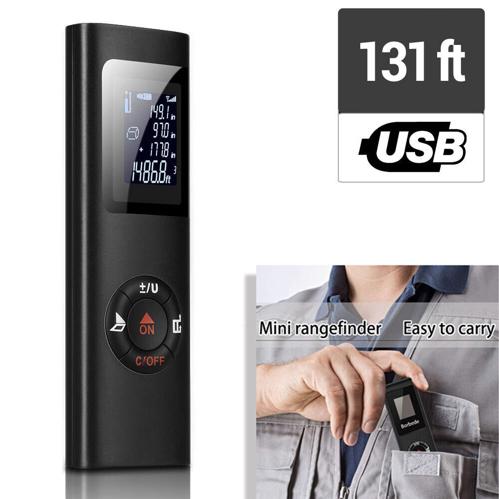 Mini LCD Digital Laser Distance Meter Rangefinder Measure Range Finder Tool