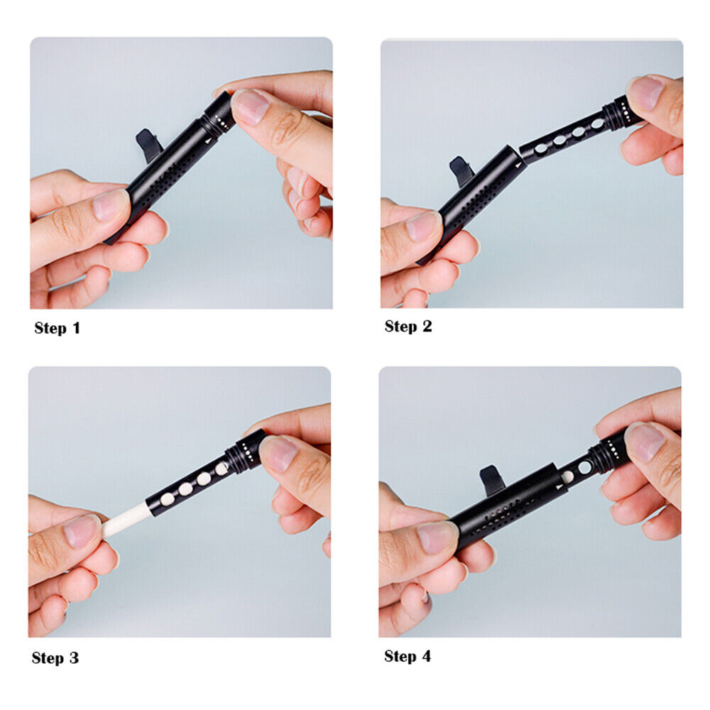 Air Freshener Modern Vent Clip Essential Oil Car Diffuser Perfume Fragrance