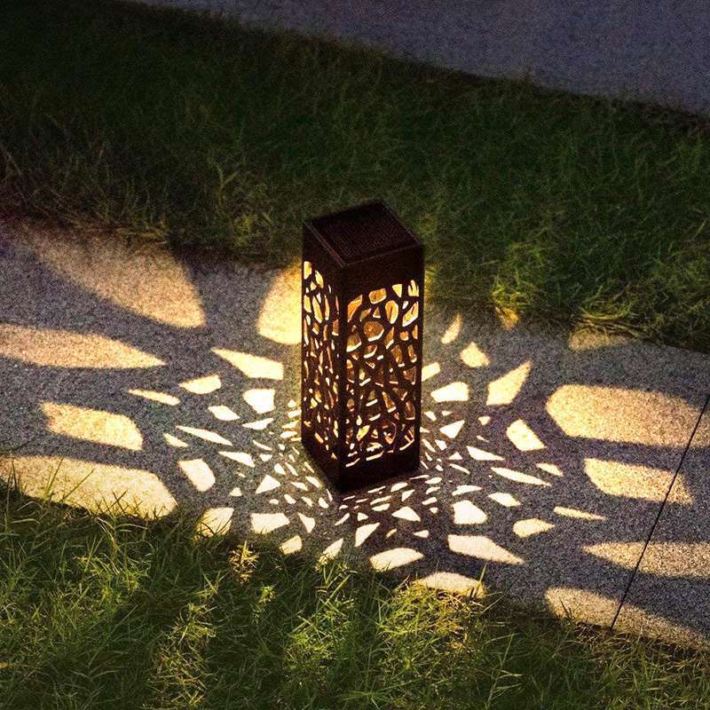 6pcs LED Solar Powered Light Outdoor Waterproof Garden Security Landscape Light