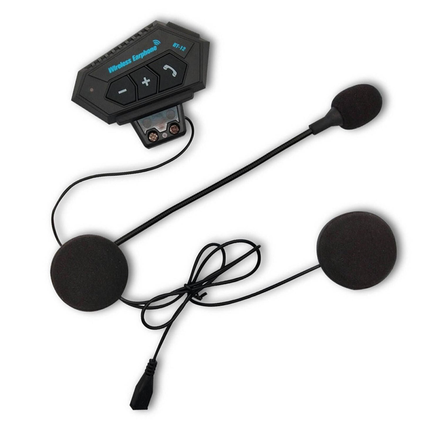 Motorcycle Helmet Bluetooth Headset Wireless Hands-Free Speaker Headphone