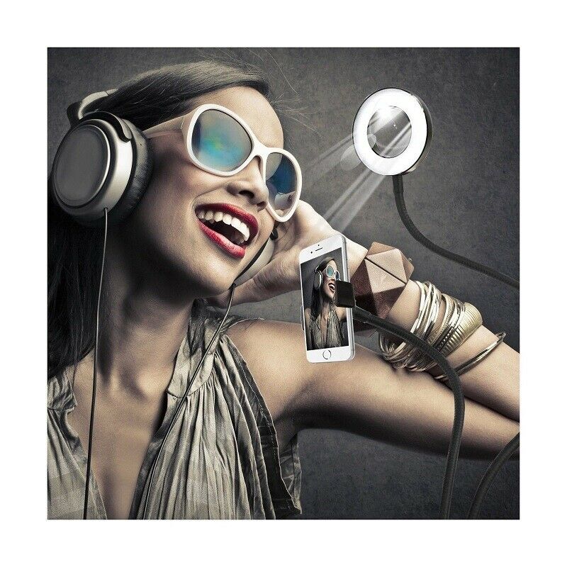 Selfie Ring Light with Cell Phone Holder Stand for Live Stream Makeup YouTube