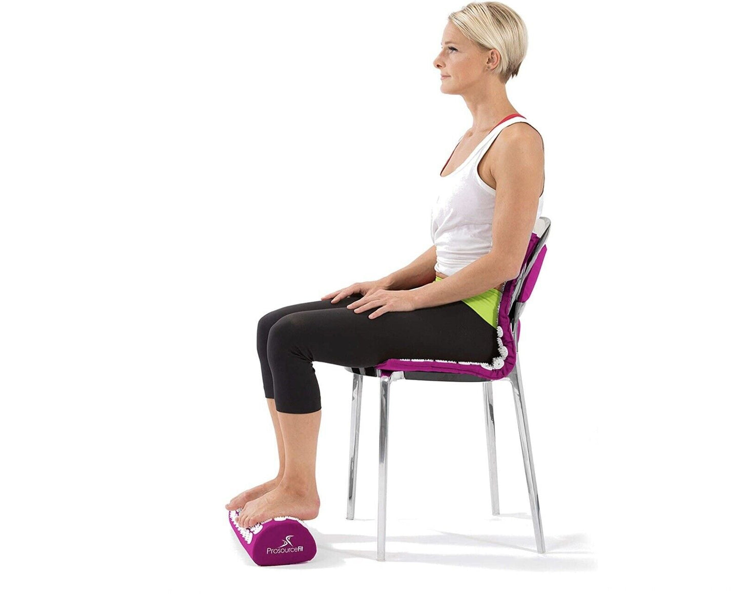 Acupressure Mat and Pillow Set for Back Neck Pain Relief and Muscle Relaxation