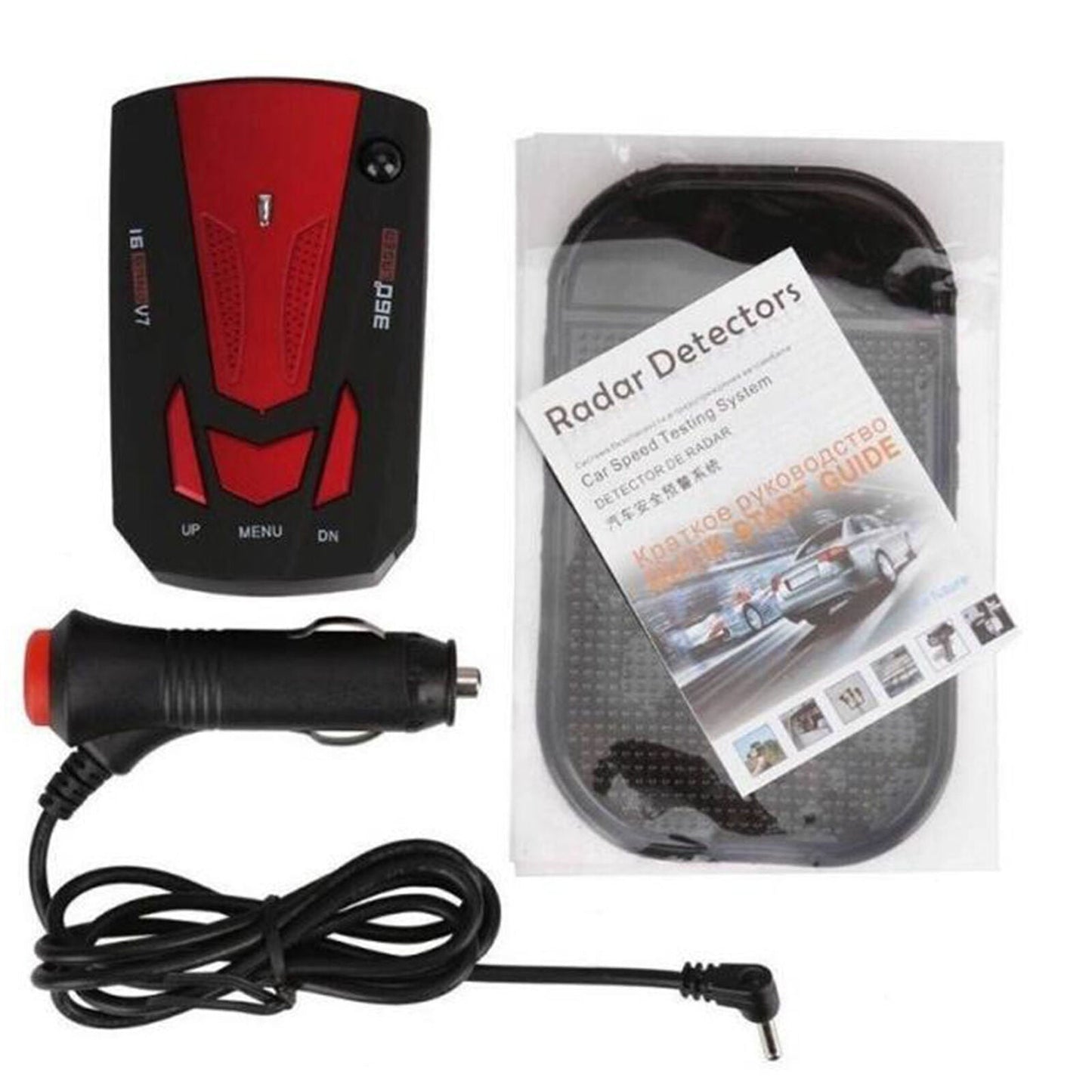 360 Degree Car Speed Limited Detection Voice Alert Car Anti Radar Detector