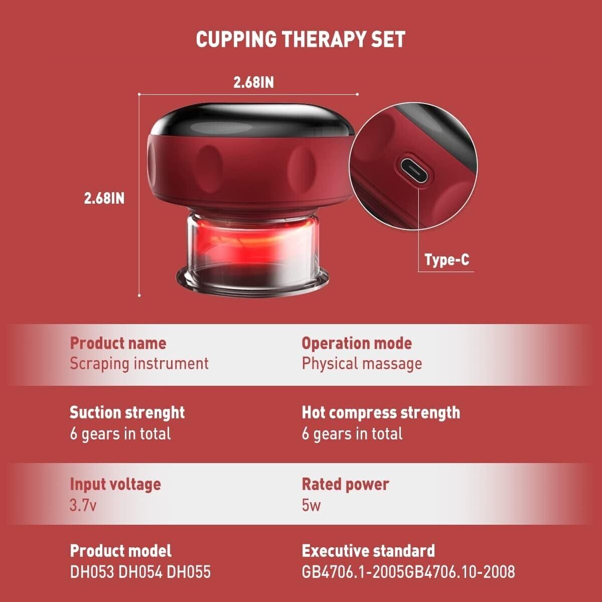 Advanced Electric Vacuum Cupping Anti Cellulite Therapy Massager