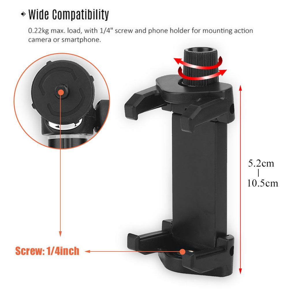 Lightweight Mini Tripod Extendable Tripod Stand Handle Grip For Phone Camera