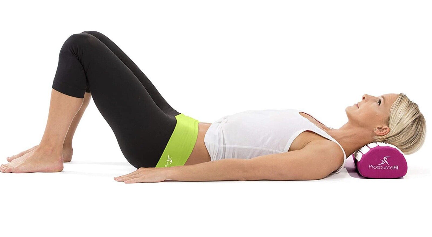 Acupressure Mat and Pillow Set for Back Neck Pain Relief and Muscle Relaxation