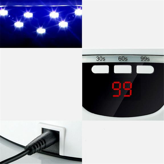 Quick-Drying UV Nail Polish Lamp