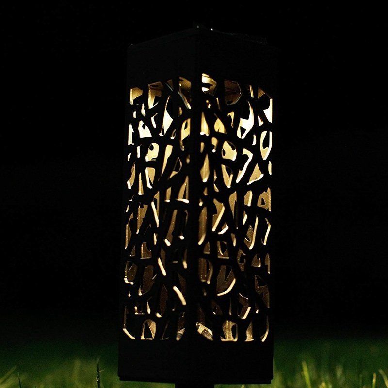 6pcs LED Solar Powered Light Outdoor Waterproof Garden Security Landscape Light