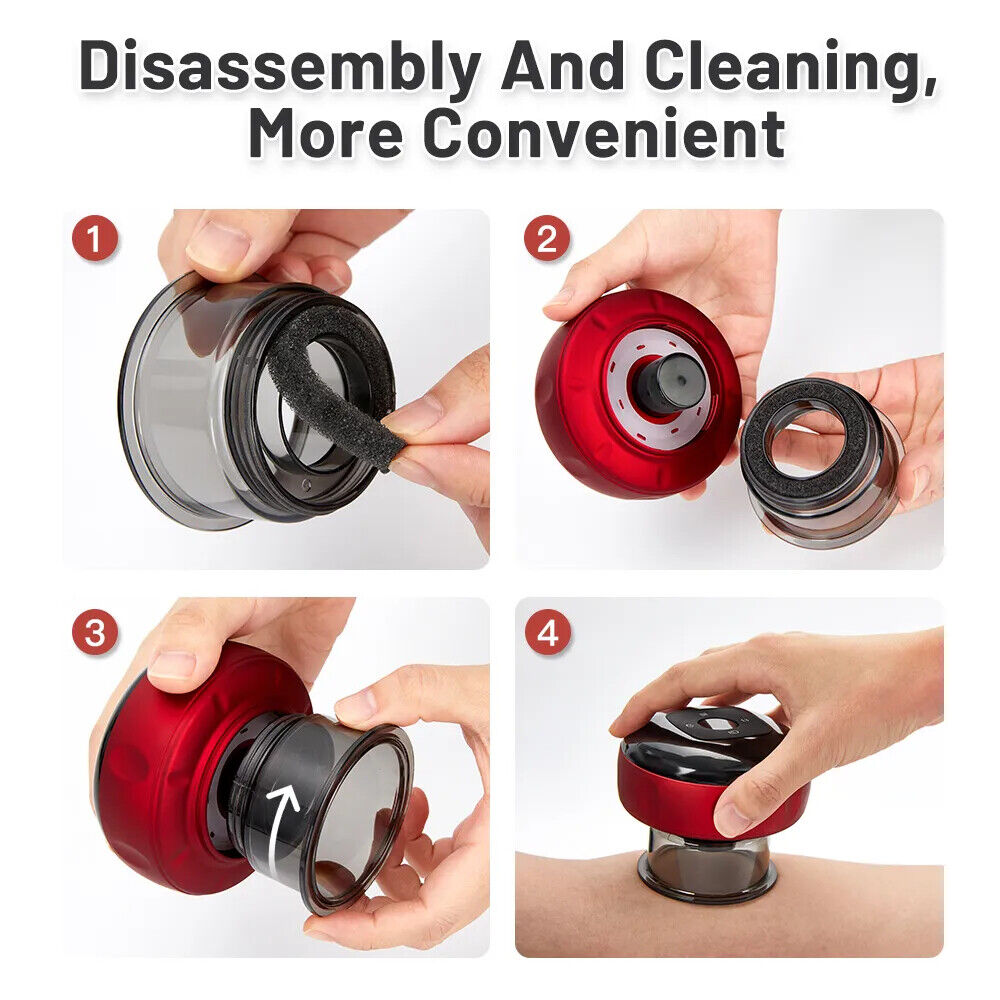 Advanced Electric Vacuum Cupping Anti Cellulite Therapy Massager