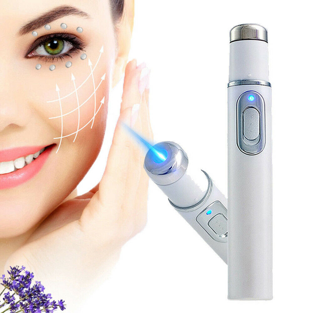 Medical Blue Light Therapy Laser Treatment Pen Acne Scar Wrinkle Removal Tools