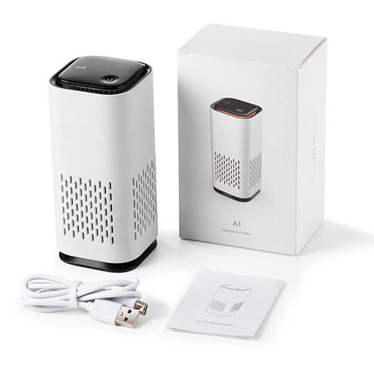 Air Purifier Deodorizer USB Negative Ion Deodorant Ozone Generator Odor Cleaner