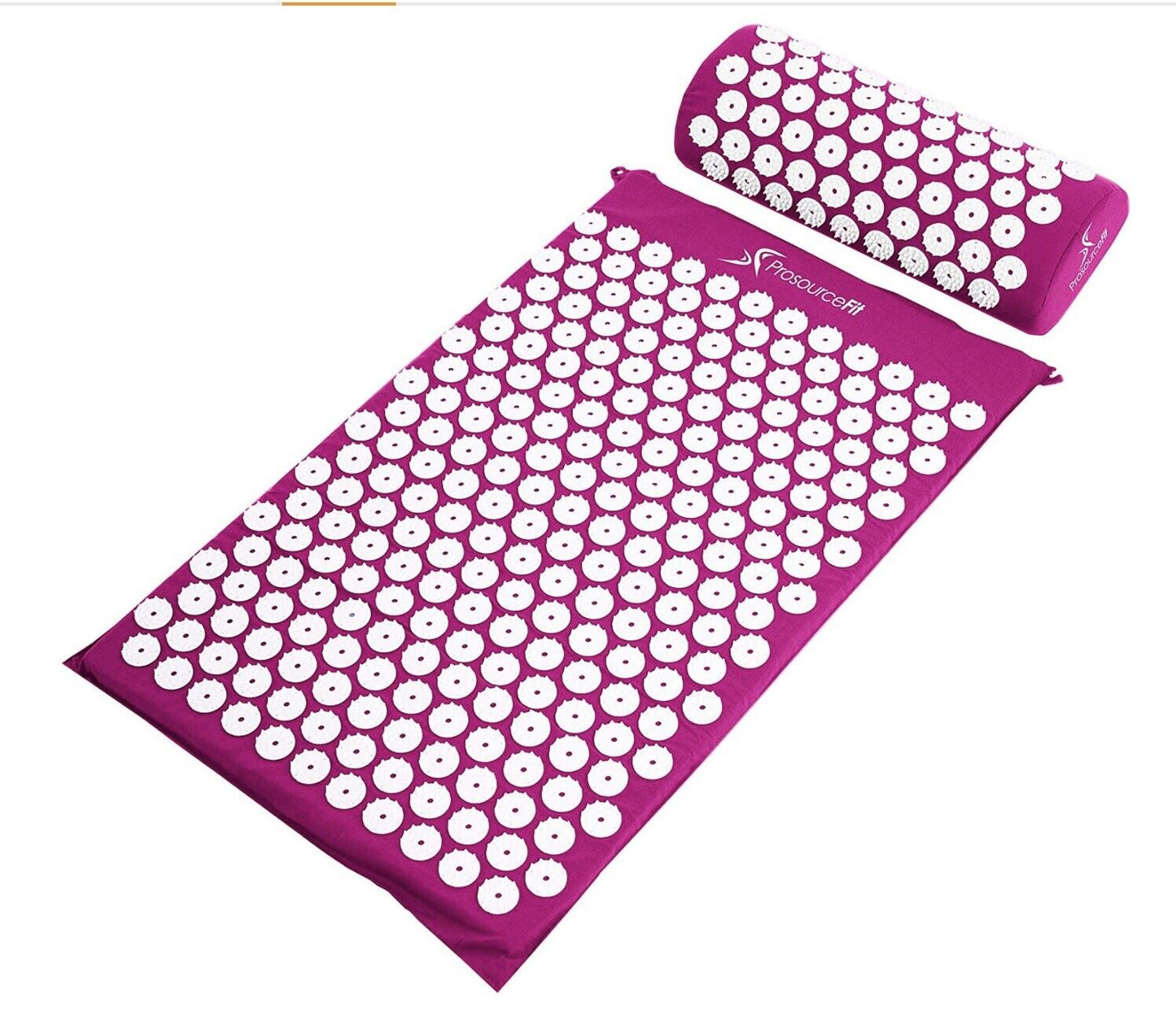 Acupressure Mat and Pillow Set for Back Neck Pain Relief and Muscle Relaxation