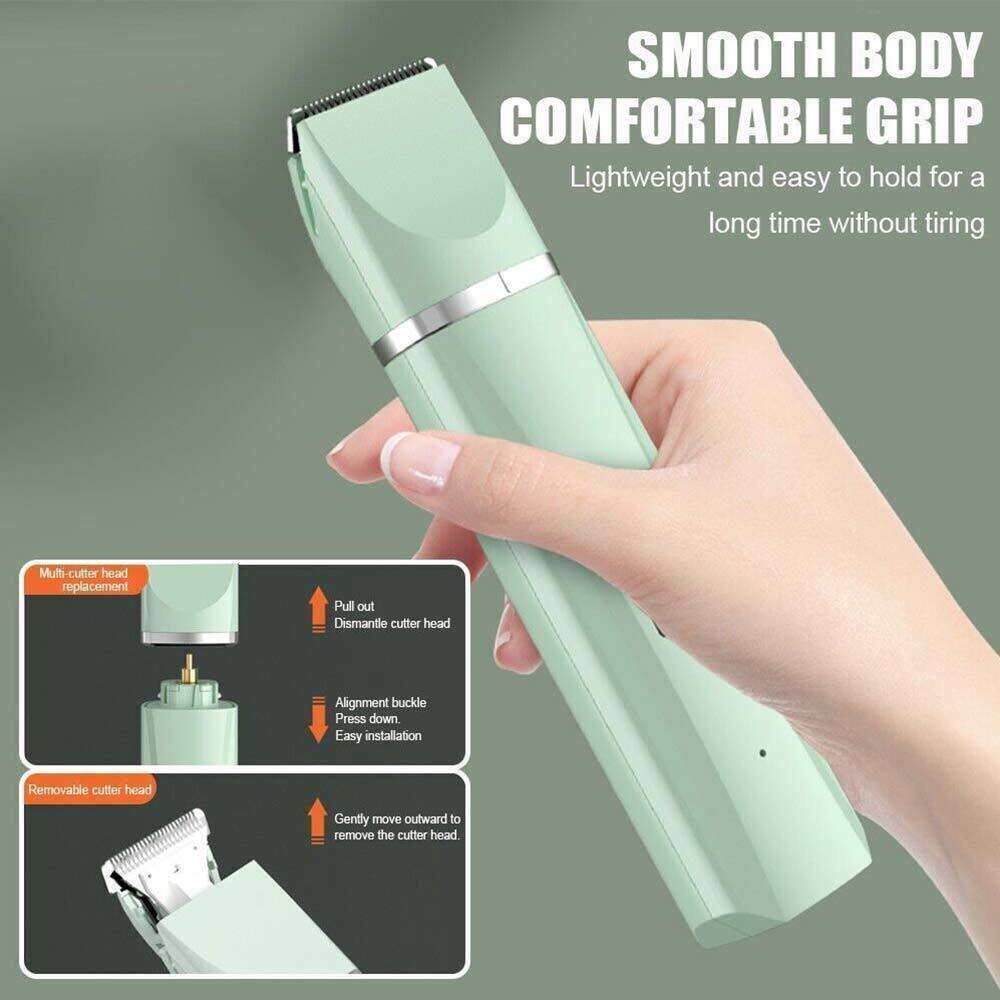 Professional Electric Pet Hair Trimmer Clipper Cordless Dog Cats Grooming Shaver
