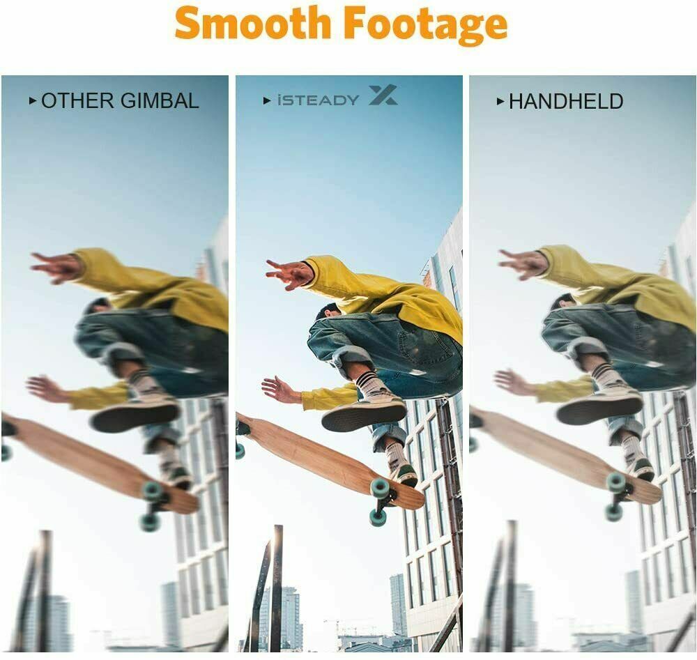 iSteady X 3-Axis handheld gimbal stabilizer for smartphone iphone samsung