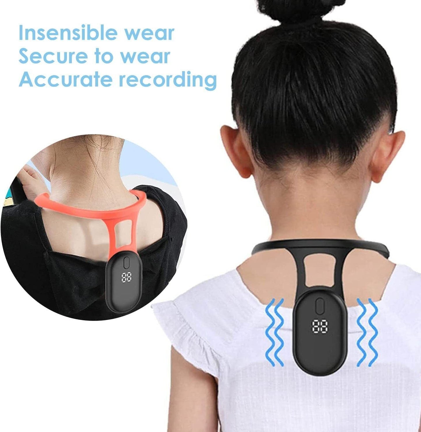 Intelligent Srapless Hunchback Orthosis Posture Corrector W/ Vibrating Reminder