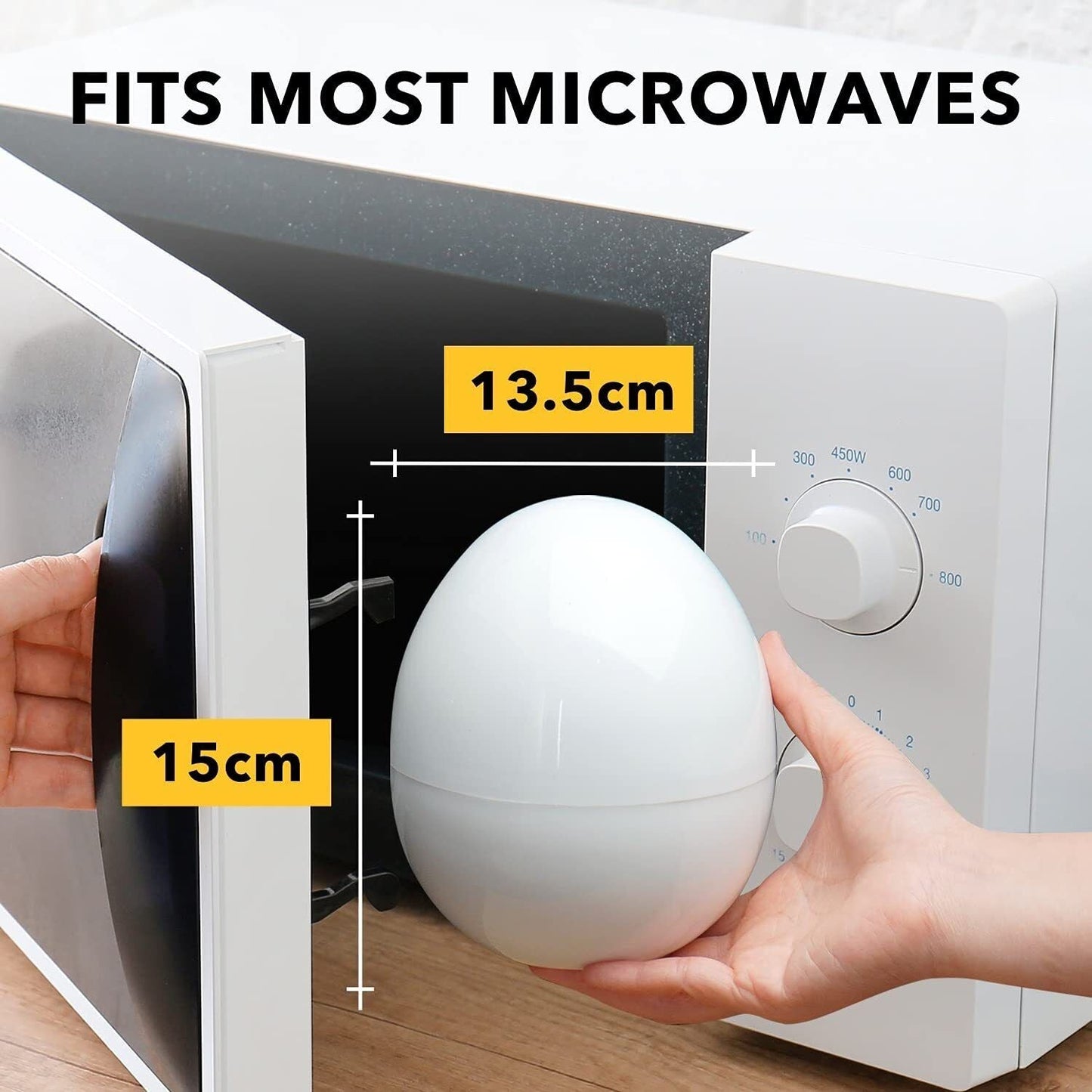 Microwave Oven Egg Boiler Pot Egg Pod Separation Shell Steamer Cooking Tools