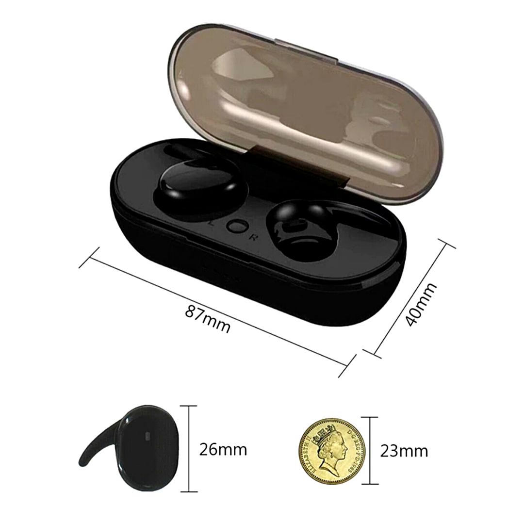 True Wireless Smart Touch Earbuds with Charging Box