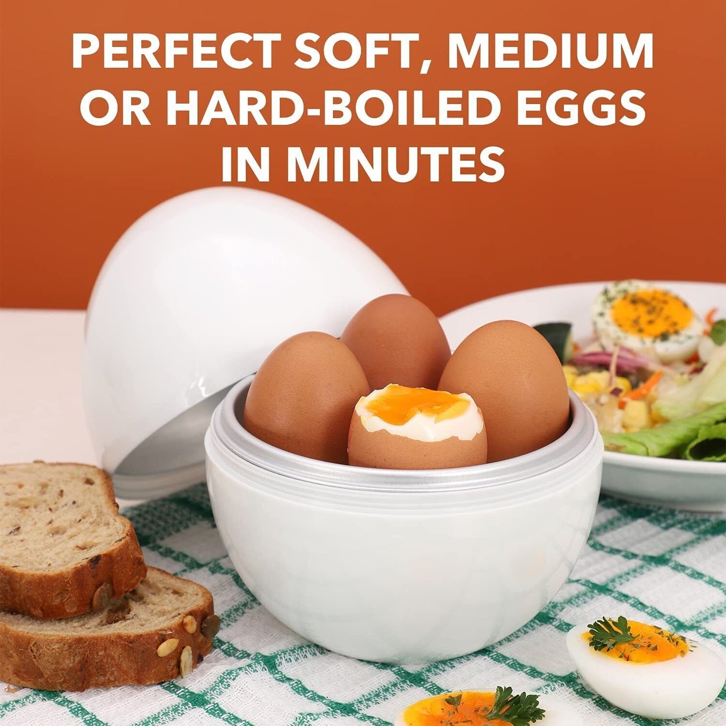 Microwave Oven Egg Boiler Pot Egg Pod Separation Shell Steamer Cooking Tools
