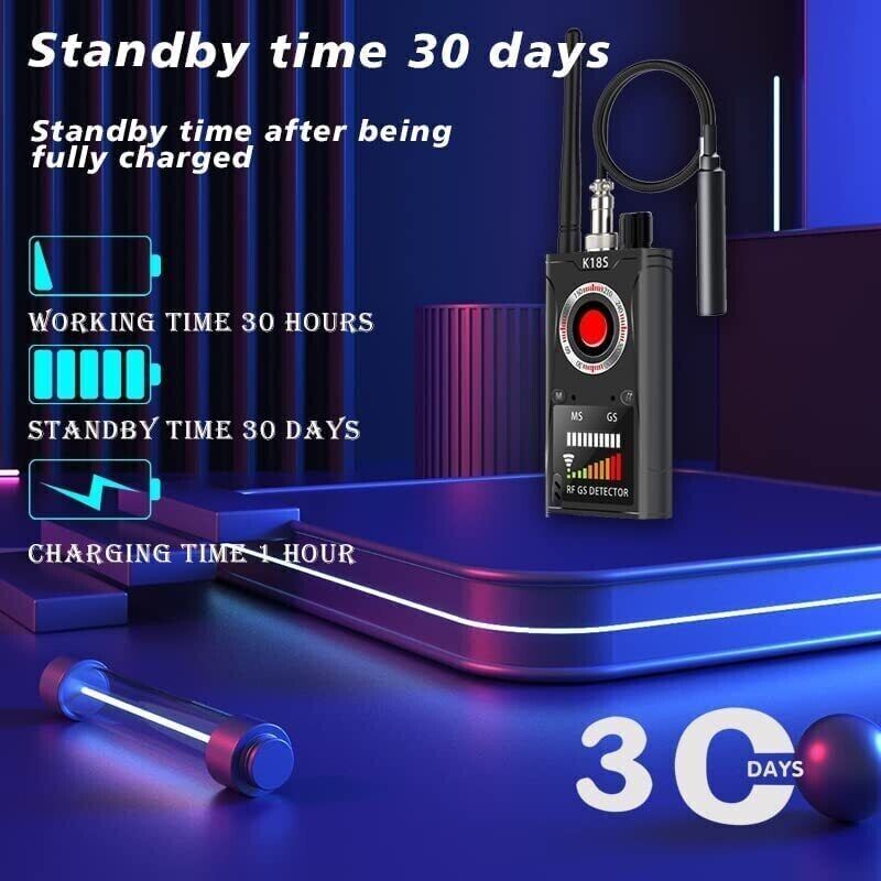 Anti-Spy RF Signal Detector Hidden Camera GSM Audio Bug Finder Scanner Tracker