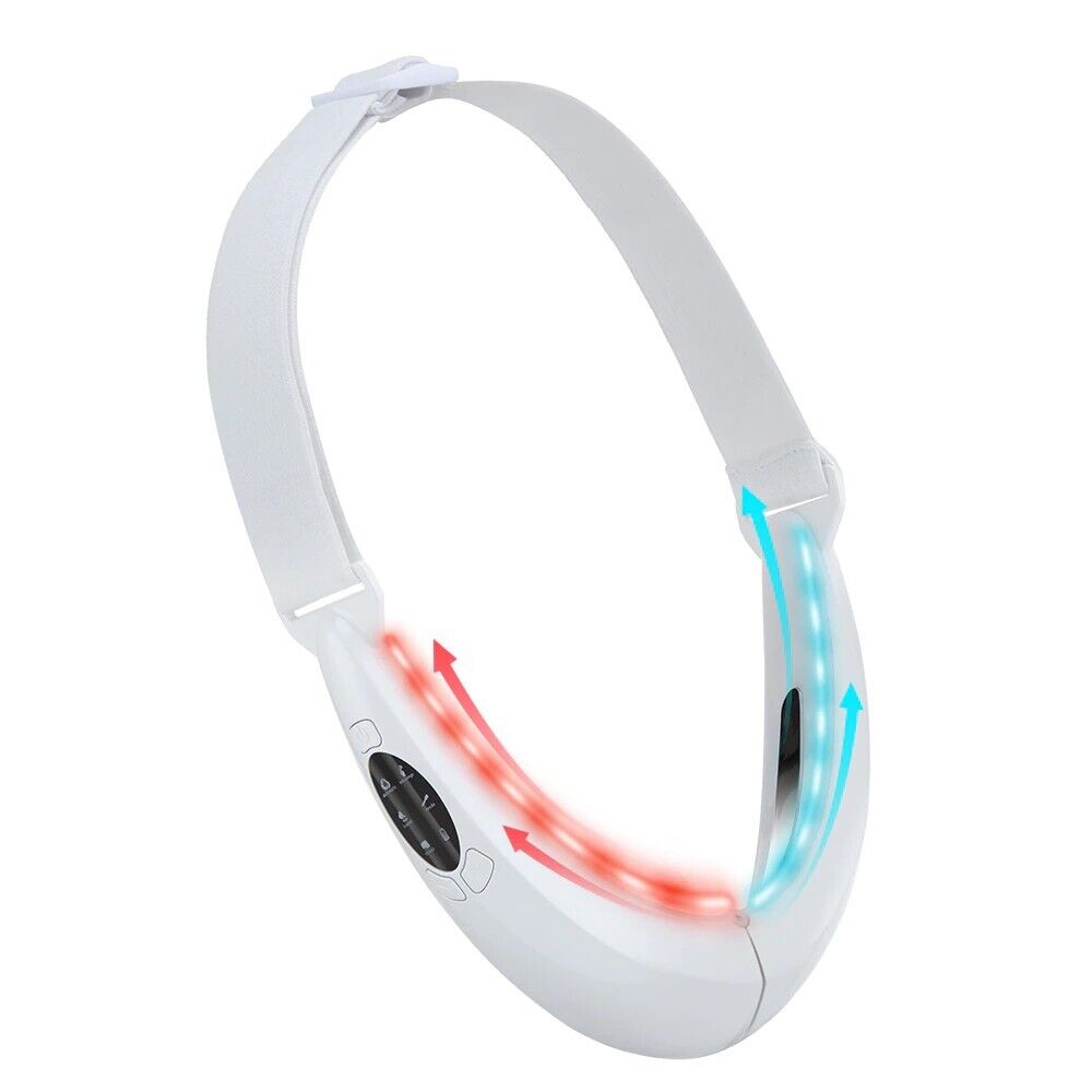 LED Photon Therapy Face Slimming Massager V-Line Pro Facial Lifting Device