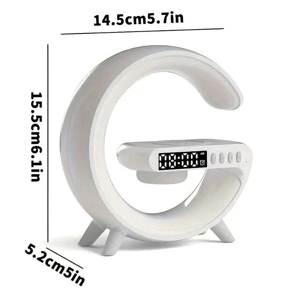 G Atmosphere Light Wireless Charger Speaker Clock
