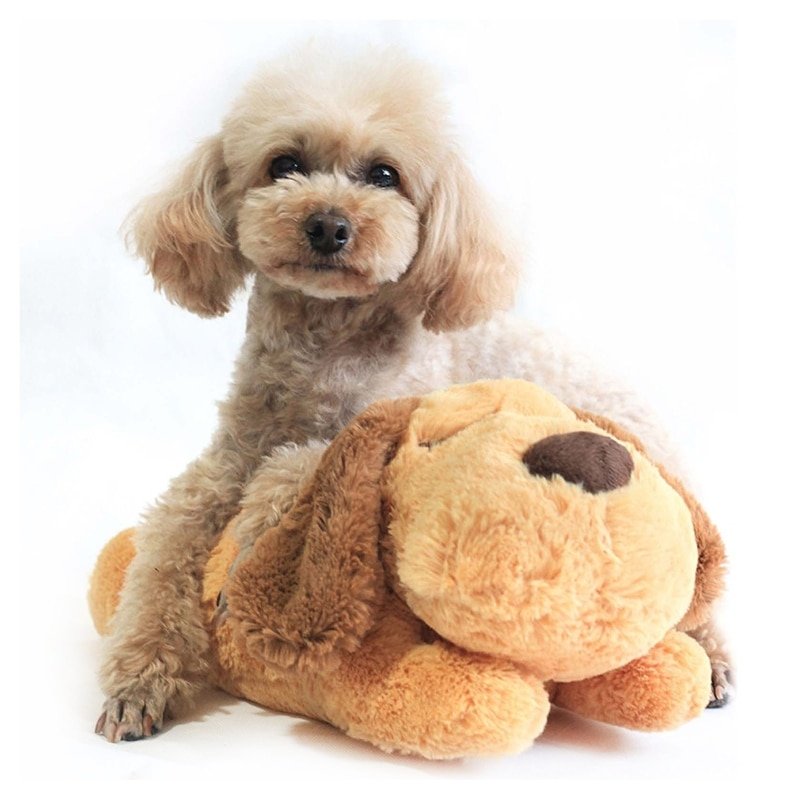 Puppy Heartbeat Plush Doll Toy Pet Sleep Snuggle