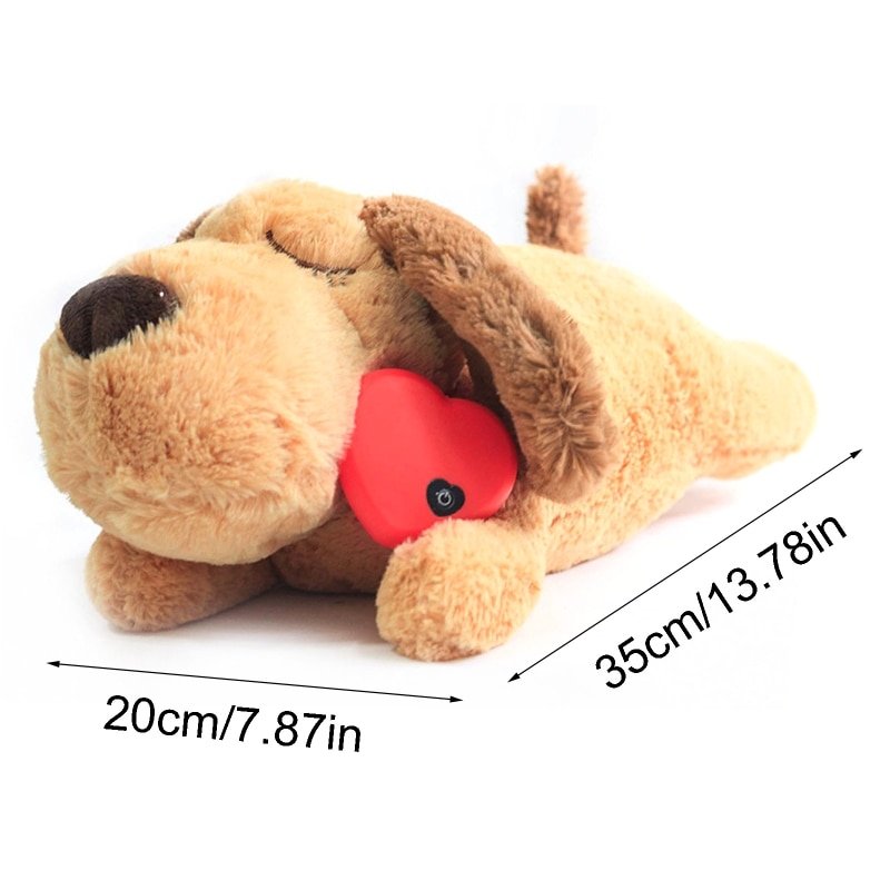 Puppy Heartbeat Plush Doll Toy Pet Sleep Snuggle