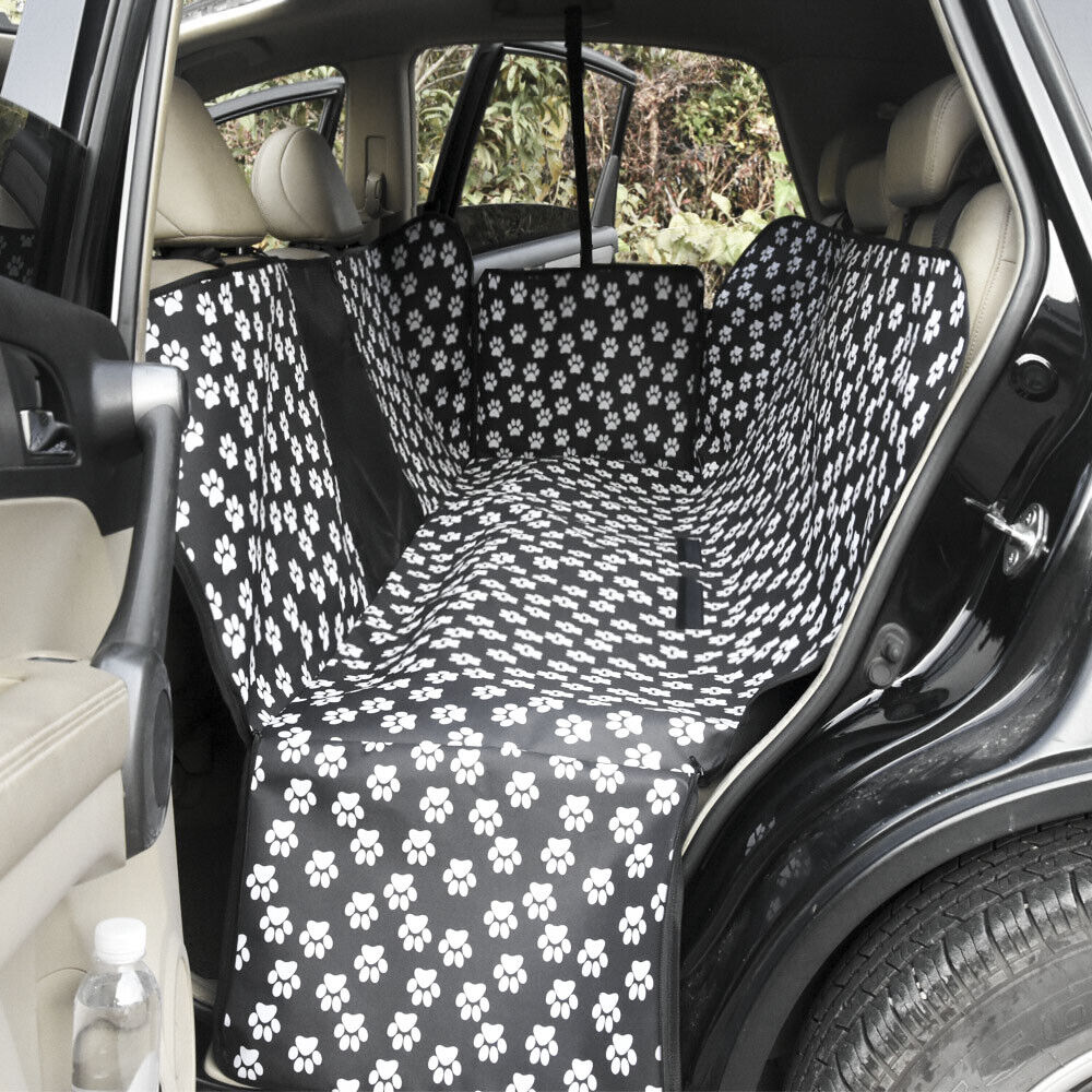 Waterproof Dog Car Seat Cover for Leather Seats Dog Print Car Seat Covers