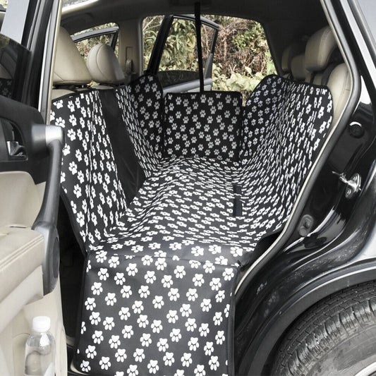 Housse de siège de voiture imperméable pour chien, pour sièges en cuir, housses de siège de voiture imprimées pour chien