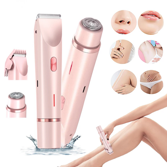 Comfort 2 in 1 Electric Lady Shaver, Electric Bikini Trimmer