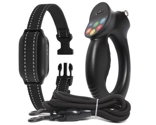 Collier de dressage électronique pour chien, kit de collier électronique anti-tiraillement pour grands chiens