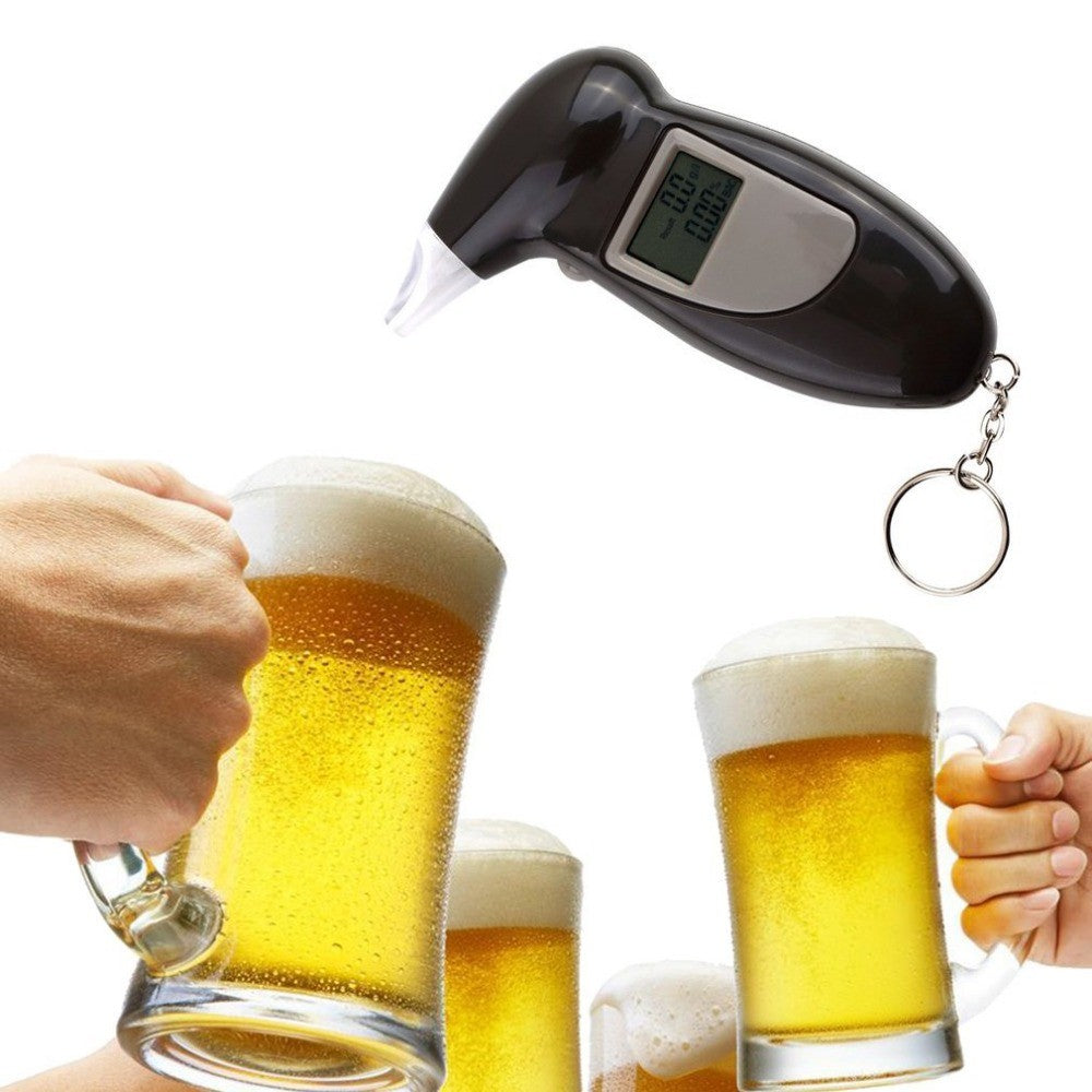 Digital Police Breath Alcohol Beer Tester Self Analyser Detector Breathalyser