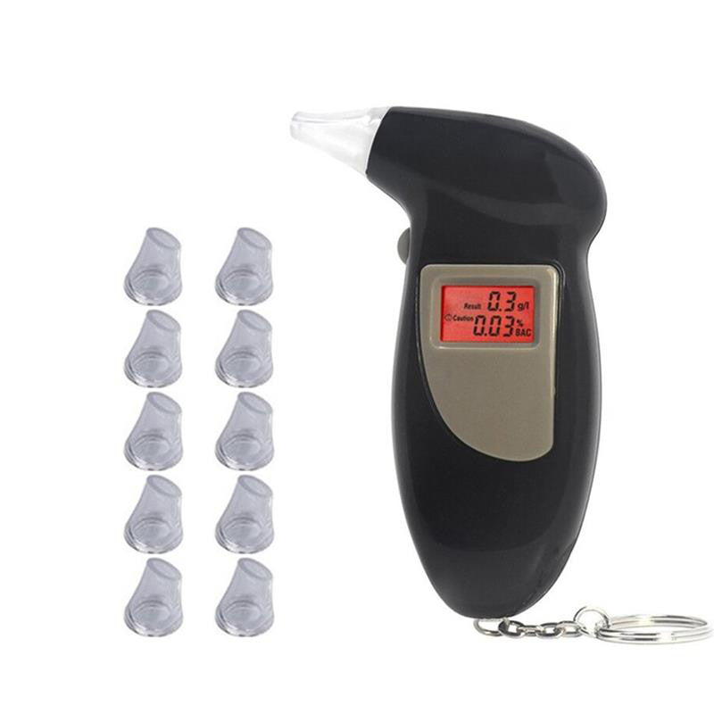 Digital Police Breath Alcohol Beer Tester Self Analyser Detector Breathalyser