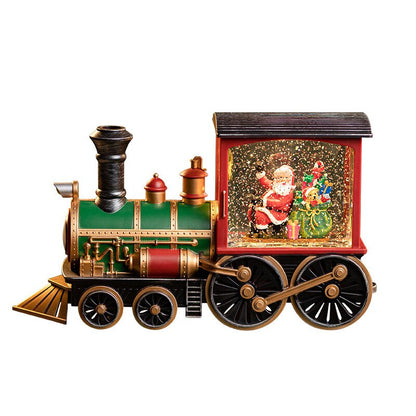 Christmas Gift Christmas Eve Music Box Train Music Box Crystal Ball Ornaments