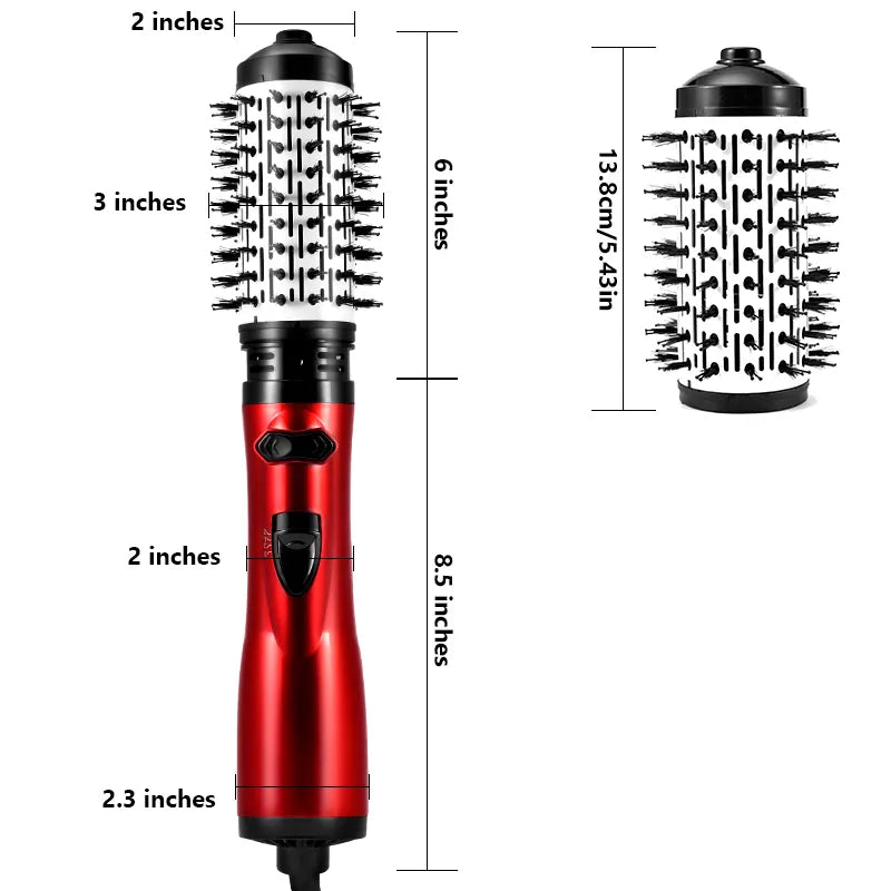 3-in-1 Heißluft-Styler und rotierender Haartrockner