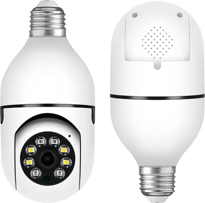 Mini Wireless WiFi Light Bulb Camera Security Camera