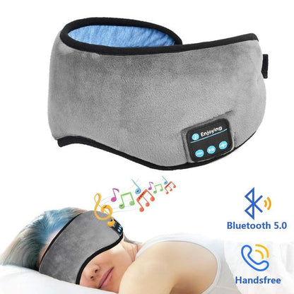 Bluetooth Sleep Mask Headphones - Good Sleep with Comfy Mask and Music