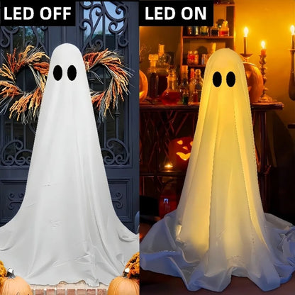 Light-Up Spooky Standing Ghosts with LED Light