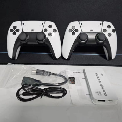 4K Pro Game Stick – 2 Players Mini TV Retro Console with 20,000+ Game