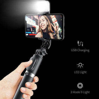 6-in-1-Selfie-Stick mit kabellosem Bluetooth