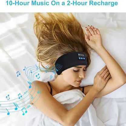 Fone Bluetooth Earphones Sports Sleeping Headband Elastic Wireless Headphones