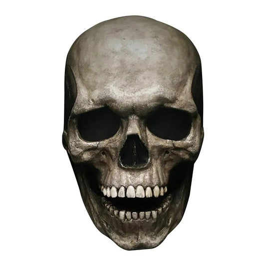DESAFIONA Halloween Skull Mask Full Head Helmet With Movable Jaw Horror Party Scary Mask