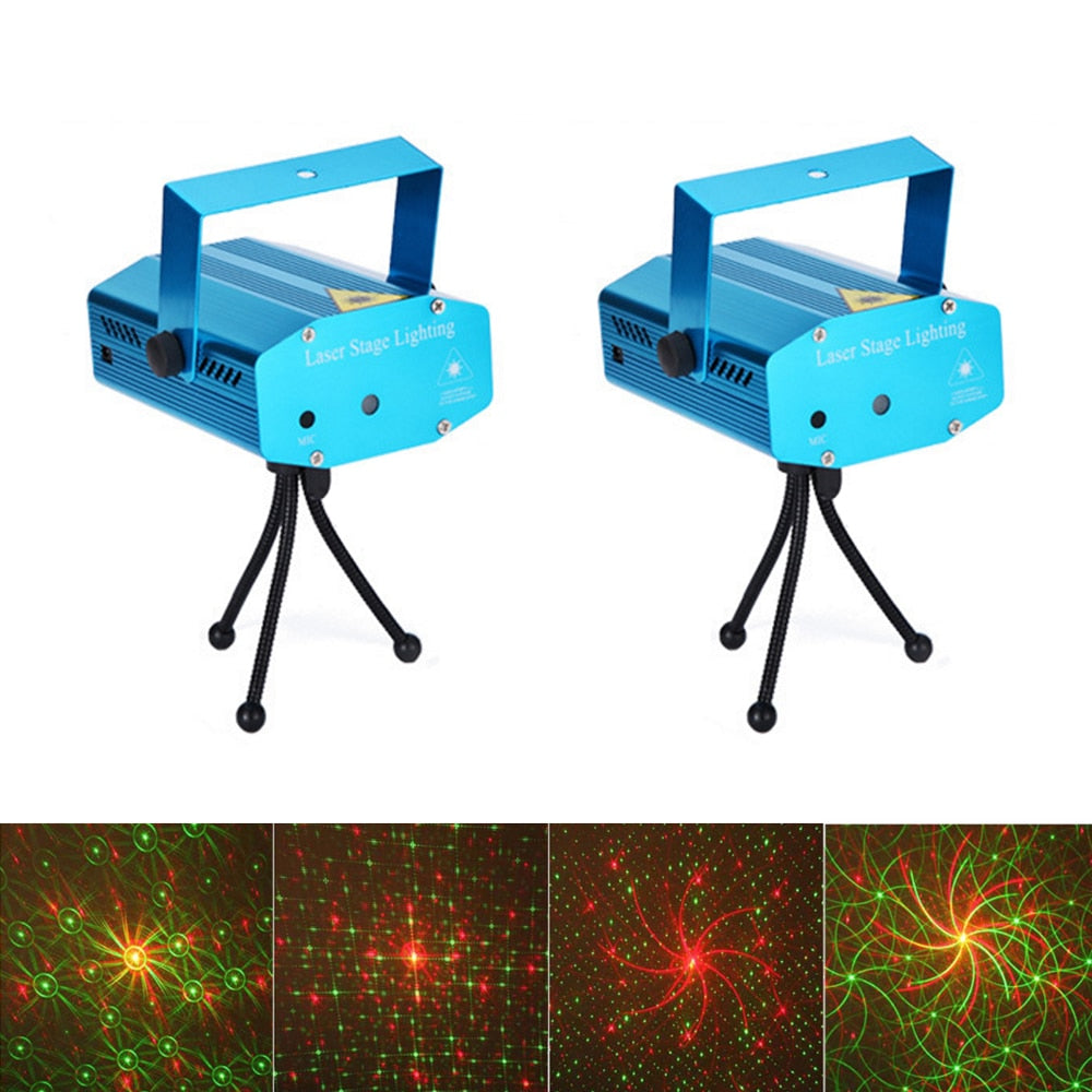 Laserlicht-Bühnenprojektor - Holen Sie sich Ihr eigenes Laser-Partylicht