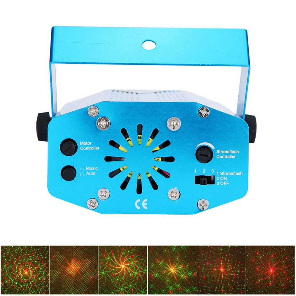 Laserlicht-Bühnenprojektor - Holen Sie sich Ihr eigenes Laser-Partylicht