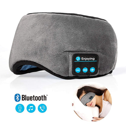 Bluetooth Sleep Mask Headphones - Good Sleep with Comfy Mask and Music