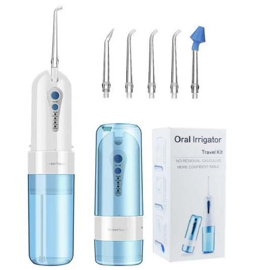 Hydropulseur dentaire sans fil, irrigateur buccal, nettoyeur de dents 