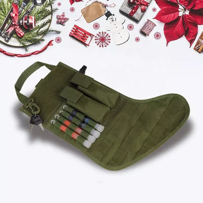 Military Tactical MOLLE Holiday Christmas Stocking