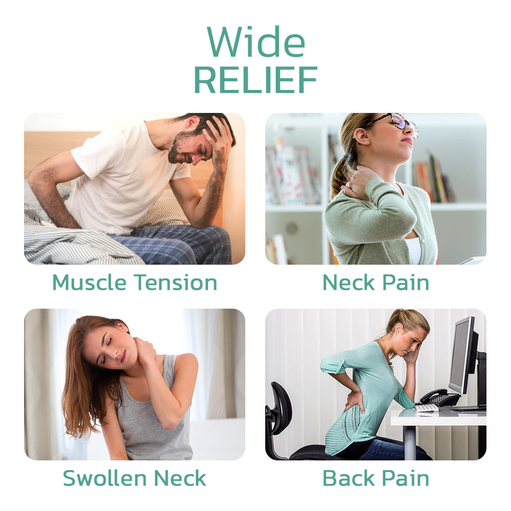 EMS Neck Relief Acupoints Lymphvity Massager