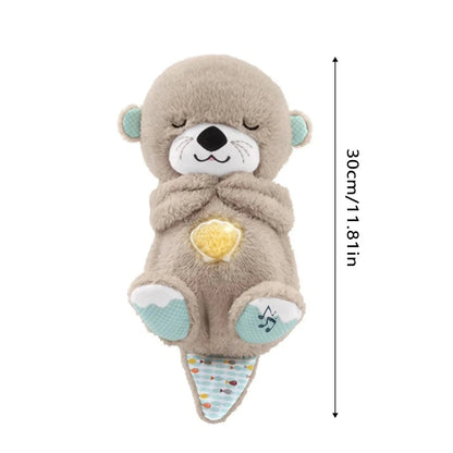 Soft Rhythmic Plush Teddy Bear with Sensory Music Lights